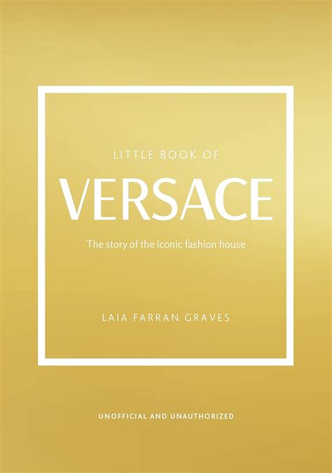 versace kitap|The Little Book of Versace: The Story of the Iconic .